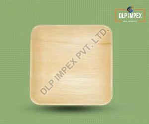 10 Inch Square Areca Palm Leaf Plate