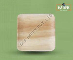 9 Inch Square Areca Palm Leaf Plate