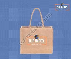 Brown Jute Promotional Bag