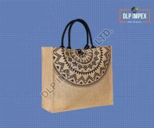 Loop Handle Jute Shopping Bag