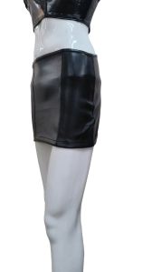 Ladies Faux Leather Skirt