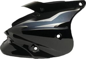 Bajaj Platina Black & Grey Headlight Visor