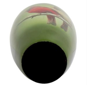 Green Hummingbird Metal Cremation Urn