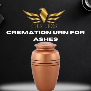 Golden Cremation Urn