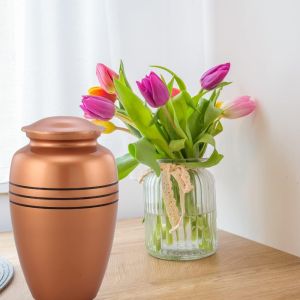 Golden Cremation Urn