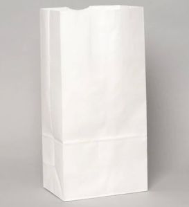 White Plain Paper Pouch