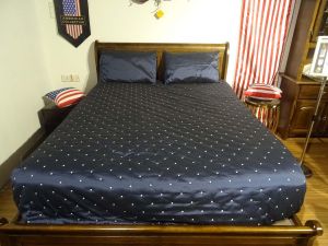Dotted Designer Quilt Bedding Set