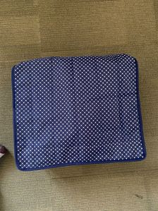 Blue Non Woven Saree Packing Bag