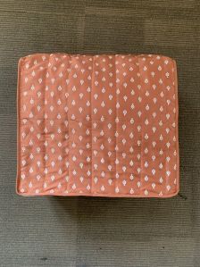Peach Non Woven Saree Packing Bag