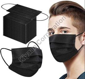 Black Disposable Face Mask