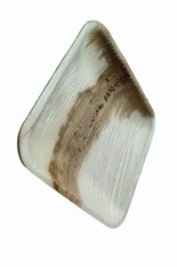 8 Inch Square Areca Leaf Plate