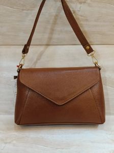 Genuine Leather Ladies Sling Bag