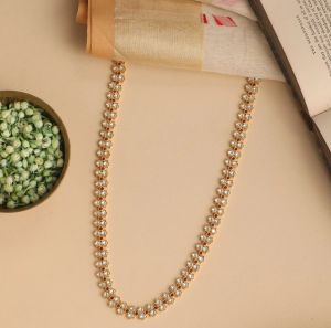 Gold Plated Long Necklace