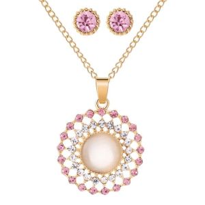 Opal Stone Necklace Set