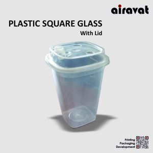 Plastic Square Glass