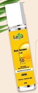 Letu SPF50 Sunscreen Gel