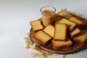 Eggless Cake Rusk