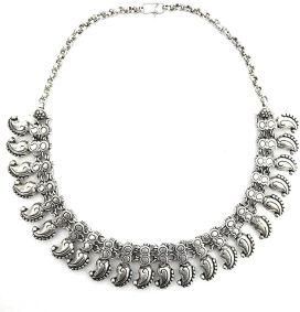 nl606 silver necklace