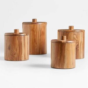 Wooden canisters