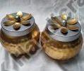 Metal Dry Fruit Jar Set
