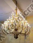 Iron Crystal Chandelier