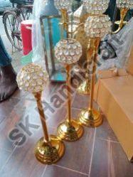 Table Top Crystal Candle Holder
