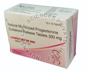 300mg Natural Micronized Progesterone Sustained Release Tablets