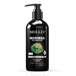 BRILLIX MORINGA SHAMPOO - For Stronger, Silky & Shiny Hair,