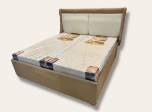 Double Headboard Bed