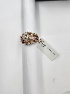 JCLR24 Ladies Gold Diamond Ring
