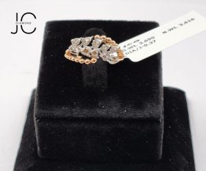 JCLR8 Ladies Gold Diamond Ring