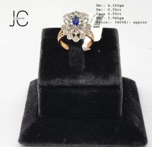 JCLRC1 Ladies Gold Diamond Ring