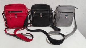 leather unisex sling bags