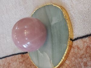 Rose Quartz Crystal Ball