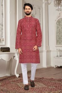 Showlook Printed Kurta pyjama set