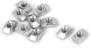 Hammer Top Entry T nut For 10 / 8 / 6 MM Slot M8/M6/M5/M4/M3