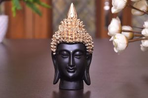GAUTAM BUDDHA HEAD FIGURINE IDOL