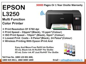 Epson L3250 Printer