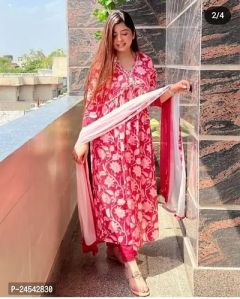 kurta bottom dupatta set