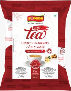 1Kg Superb X-Tra Jaggery Ginger Tea Premix
