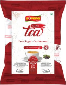 1Kg Superb X-Tra Low Sugar Cardamom Tea Premix