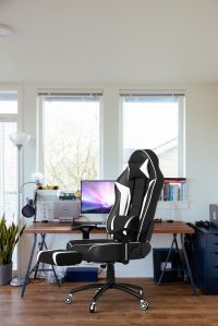 Modern 4 Gaming Chair with Footrest