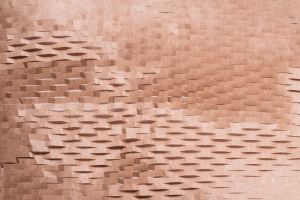Brown Honeycomb Paper Wrapping Roll