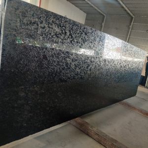Rajasthan Black Lapatro Finish Granite Slabs