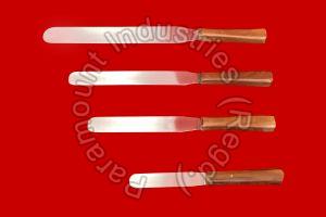 Ointment Spatula With Wooden Handle