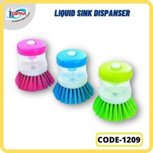 Liquid Sink Dispenser cleaning brush