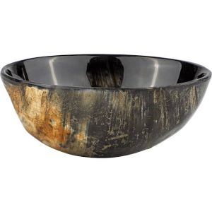 Natural Horn Polished Bowl