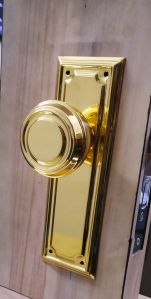 Brass Door Knob Set
