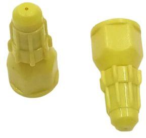 ABS Plastic 1 Hole Spray Yellow Nozzle