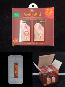 Invisible Ear Lobe Support Tape